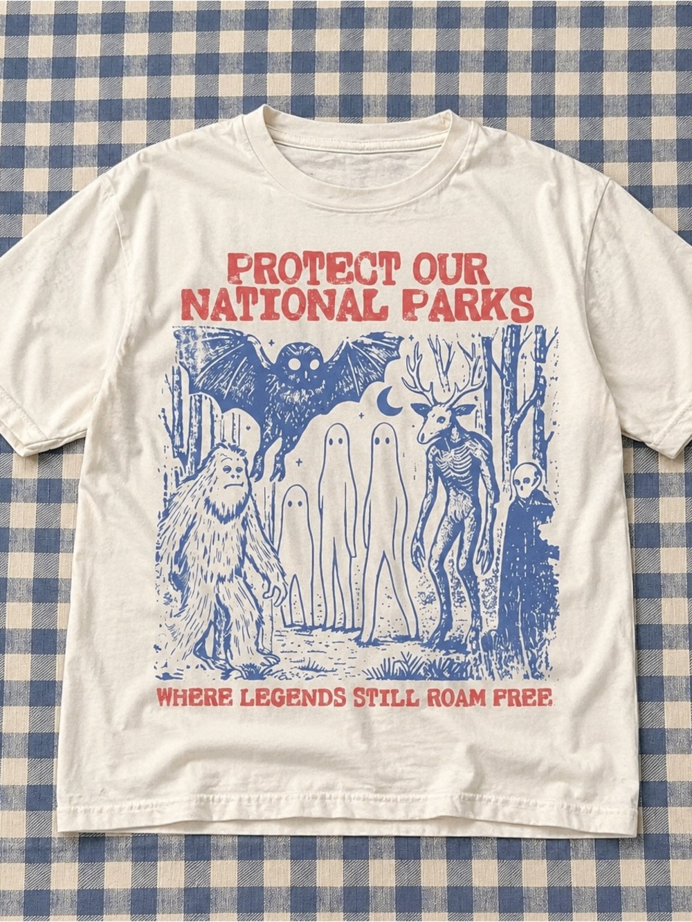 Protect Our National Parks Graphic Tee Style Vintage